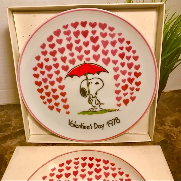 Valentine’s 1978 Peanuts by Charles Schulz Limited Edition Collectors Plate - Picture 3 of 8